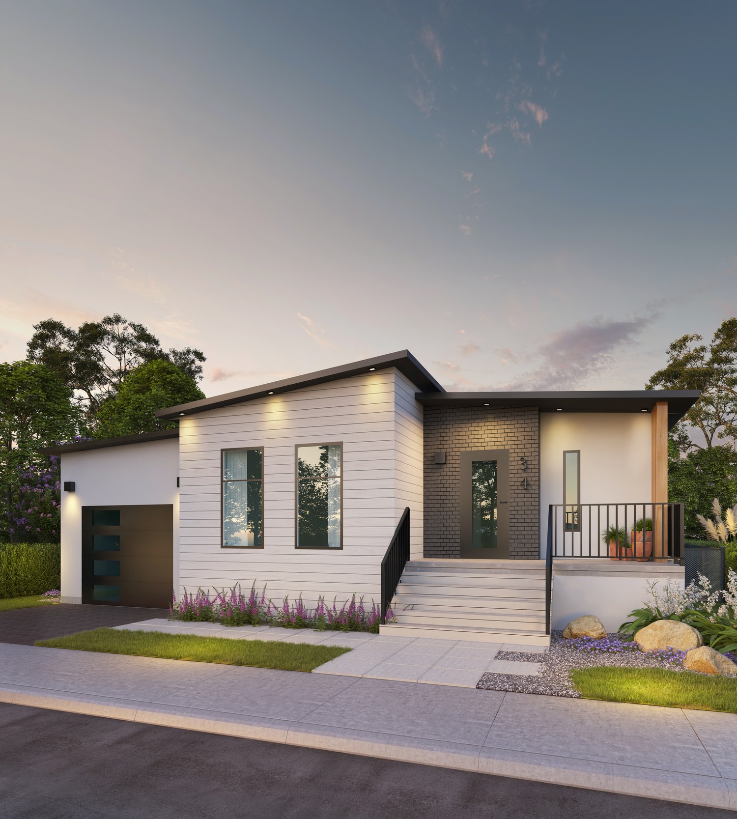 The Jack Pine four-bedroom modular family home
